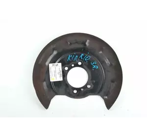 Щиток заднего тормозного диска правый Kia Rio (QB/UB) 2011-2017 583901R100 (70301)