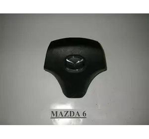 Подушка безопасности в руль до рест Mazda 6 (GG) 2003-2007 GJ6A-57-K00D02 (2886)