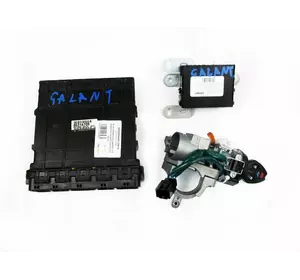 Блок управления двигателем комплект 2.4 АКПП Mitsubishi Galant (DJ) 2003-2012 8631A709 (22698)