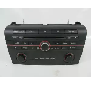 Магнитофон 6 DISK CD Mazda 3 (BK) 2003-2008 BP4M669S0A (20234)