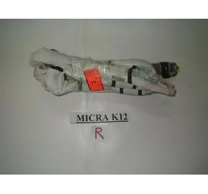Подушка безопасности потолочная /штора/ правая Nissan Micra (K12) 2002-2011 985P0AX700 (4724)