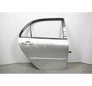 Дверь задняя правая седан под прямой замок EU Toyota Corolla E12 2000-2006 6700302080 (11230) серебро