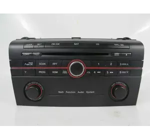 Магнитофон 6 DISK CD Mazda 3 (BK) 2003-2008 BN8M669RX (20231)