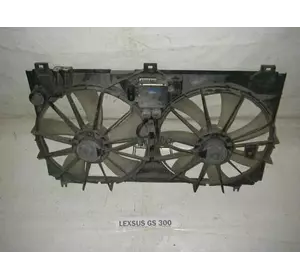 Диффузор с вентиляторами комплект Lexus GS (S190) 2005-2012 1671131230 (7547)