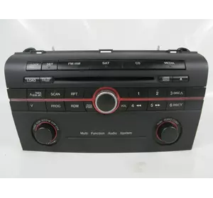 Магнитофон 6 DISK CD Mazda 3 (BK) 2003-2008 BS0A669RX (20232)