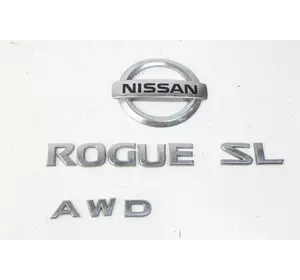 Эмблема задняя Nissan Rogue S 2007-2015 84890JM00A (59404)