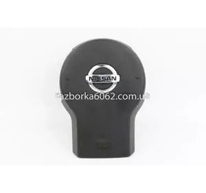 Подушка безопасности в руль черная Nissan Navara (D40) 2005-2013 98510EB300 (15835)